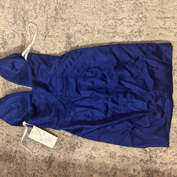 Sherri Hill 51420, dark blue, size 6 - Picture 2 of 6